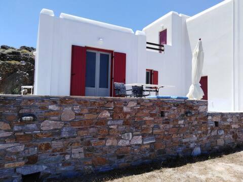 Kythnos - Loutra- House Villa Bagian luar foto